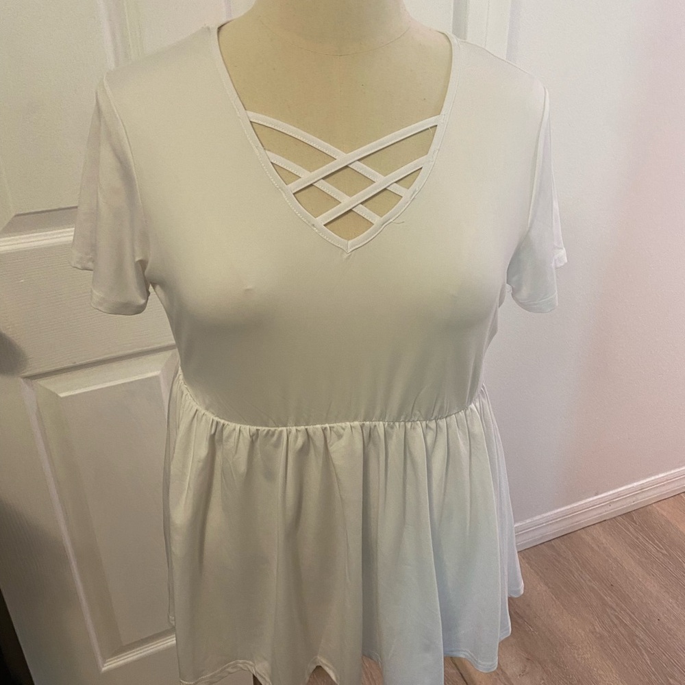 Ladies blouse white